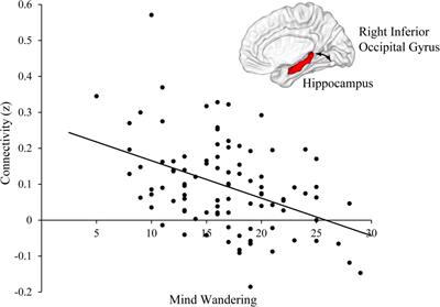 Relations between physical activity and hippocampal functional connectivity: Modulating role of mind wandering